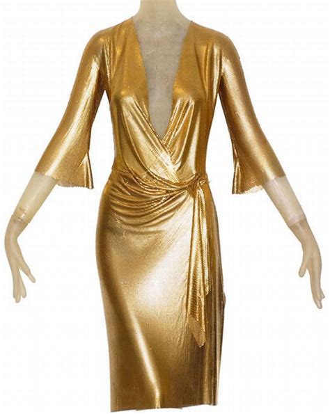 versace gold metal dress|farfetch versace dresses.